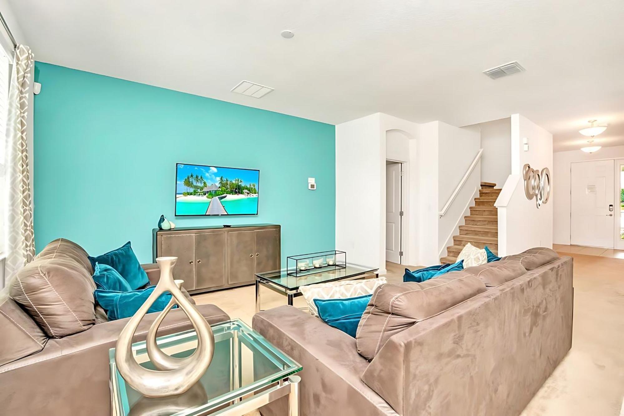 Family - 6br Mansion - Private Pool, Theater, Bbq And * Kissimmee