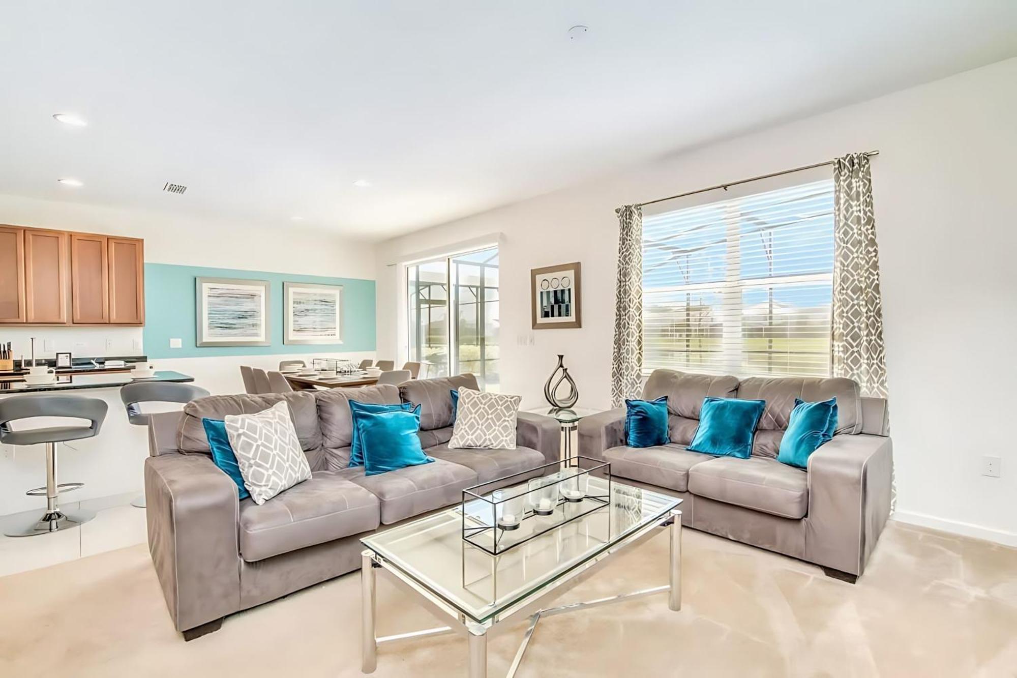 Family - 6br Mansion - Private Pool, Theater, Bbq And Hébergement de vacances Kissimmee