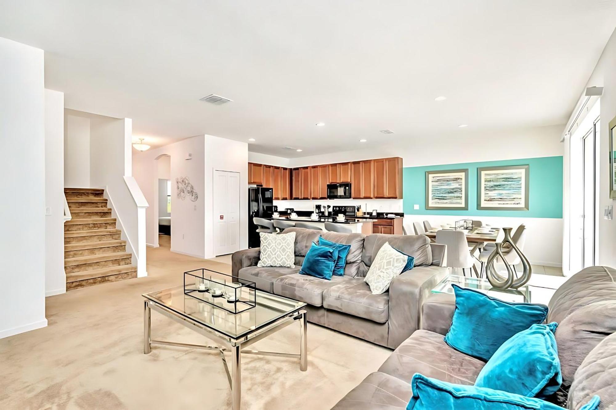Family - 6br Mansion - Private Pool, Theater, Bbq And Hébergement de vacances Kissimmee